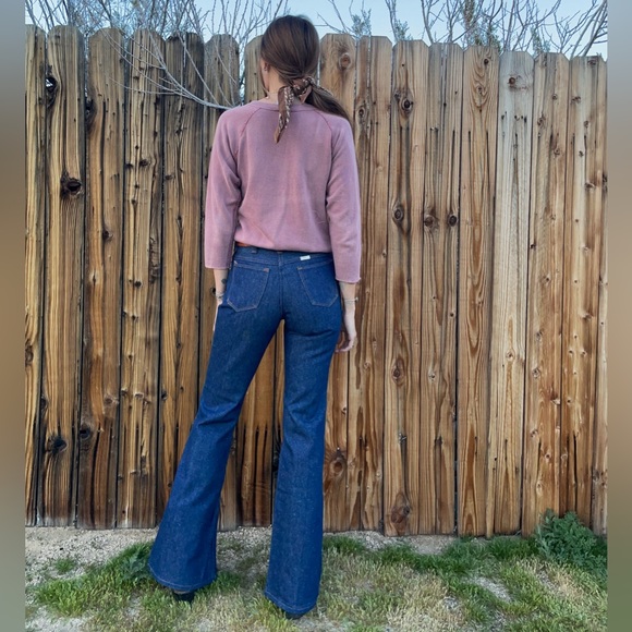 Vintage 60s 70s upcycled patchwork crewneck - Picture 13 of 14